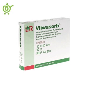 پانسمان فوق جاذب بدون چسب لوهمن روشه Vliwasorb Superabsorbent dressing