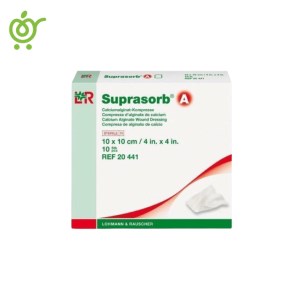 پانسمان آلژینات کلسیم لوهمن روشه 10*10 Suprasorb A Calcium Alginate ( 20441)