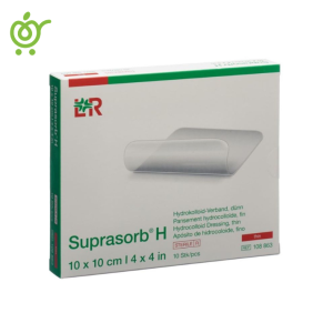 پانسمان هیدروکلویید نازک لوهمن روشه Suprasorb H Hidrocolloid Dressing.thin 10*10 ( 108863)