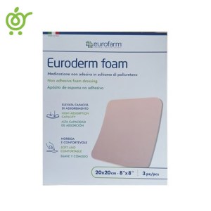 پانسمان فوم پلی اورتان یورودرم Euroderm Foam