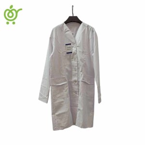 مانتو سفید (ترگال کجراه) پالس ویژن مدل صدف