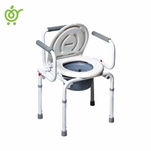توالت فرنگی سفید تاشو مدل ZY667 زیکلاس مد Zyklusmed