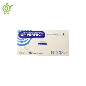دستکش لاتکس بدون پودر OP- PERFECT دستکش لاتکس بدون پودر OP- PERFECT