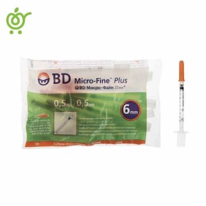 سرنگ انسولین بی دی BD مدل micro-fine plus