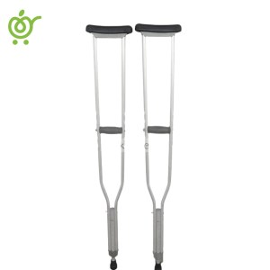 عصا زیربغل آلمینیوم با ارتفاع قابل تنظیم مکث طب MAX TEB