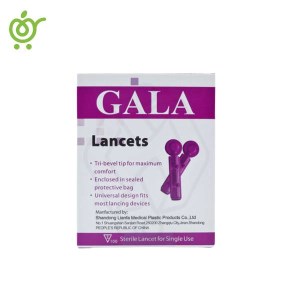 لانست-(سوزن)-تست-قند-خون-چهارپر-گالا-GALA-(100عددی)
