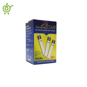 نوار-تست-قند-خون-استار-Gluco-Sure-STAR-(بسته-50-عددی)