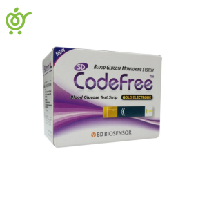 نوار-تست-قند-خون-کدفری-CODE-FREE-(بسته-50-عددی)