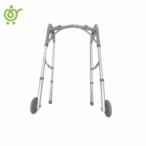 واکر تاشو آلمینیوم چرخدار با قابلیت تنظیم ارتفاع ایپکا IPKA