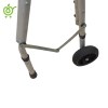 واکر هشتی چرخدار تاشو آلمینیوم لوله 25 مکث طب MAX TEB ( با ارتفاع قابل تنظیم )