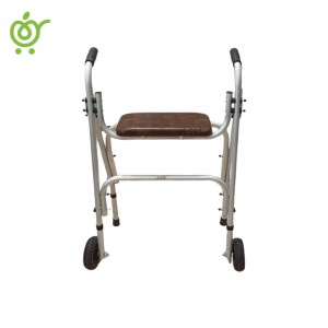 واکر هشتی چرخدار تاشو آلمینیوم لوله 25 مکث طب MAX TEB ( با ارتفاع قابل تنظیم )