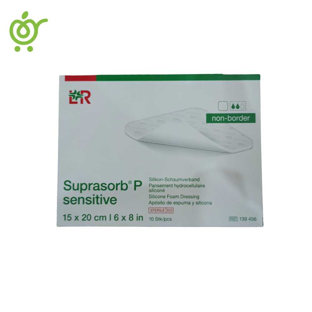 پانسمان فوم سوپرازورب P لوهمن روشه 20*15 Suprasorb P Senisitive Non Border (کد 139456) تاریخ 2027/11/04