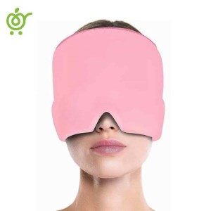 کلاه تسکین میگرن و سردرد Gel Ice Covered Cold & Hot Compress Headband