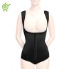 گن لیپوماتیک شکم پهلو و پشت بلند سایز L کد 3007E-2 ووئه Compression Garments VOE